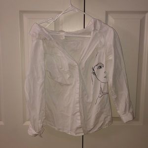 long sleeve off the shoulder
